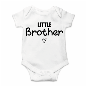 Rompertje met tekst - Kleine broer - little brother