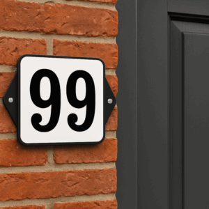 Huisnummerbord Klassiek