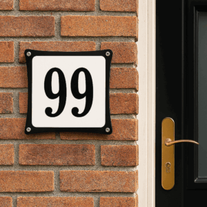 Emaille-look Huisnummers